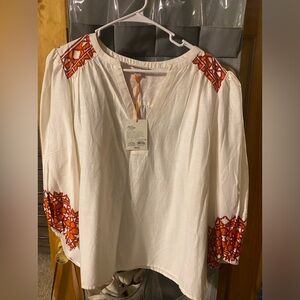 Quarter Sleeve Blouse